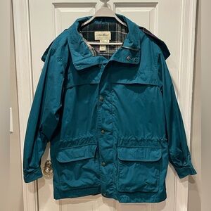 Men’s Eddie Bauer Wool Lined Jacket Size Large 90’s Excellent Condition!